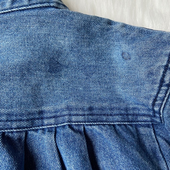 Vintage Look Blue Jean Denim Jacket - Picture 8 of 8